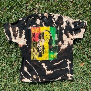 “Bob Marley” Custom Bleach Tie-Die (XXL)